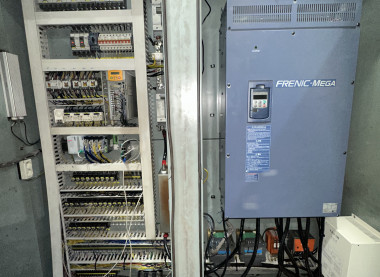 **제강 전기판넬 세정 작업